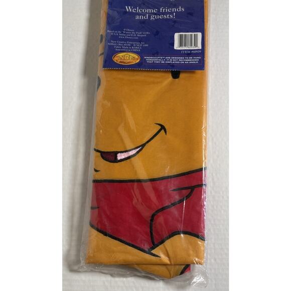 Windsculpts 100 Acre Winnie Pooh Easter Egg Yard Flag Disney 28"x39.5" Vintage - Picture 2 of 9